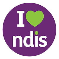 I love NDIS Logo